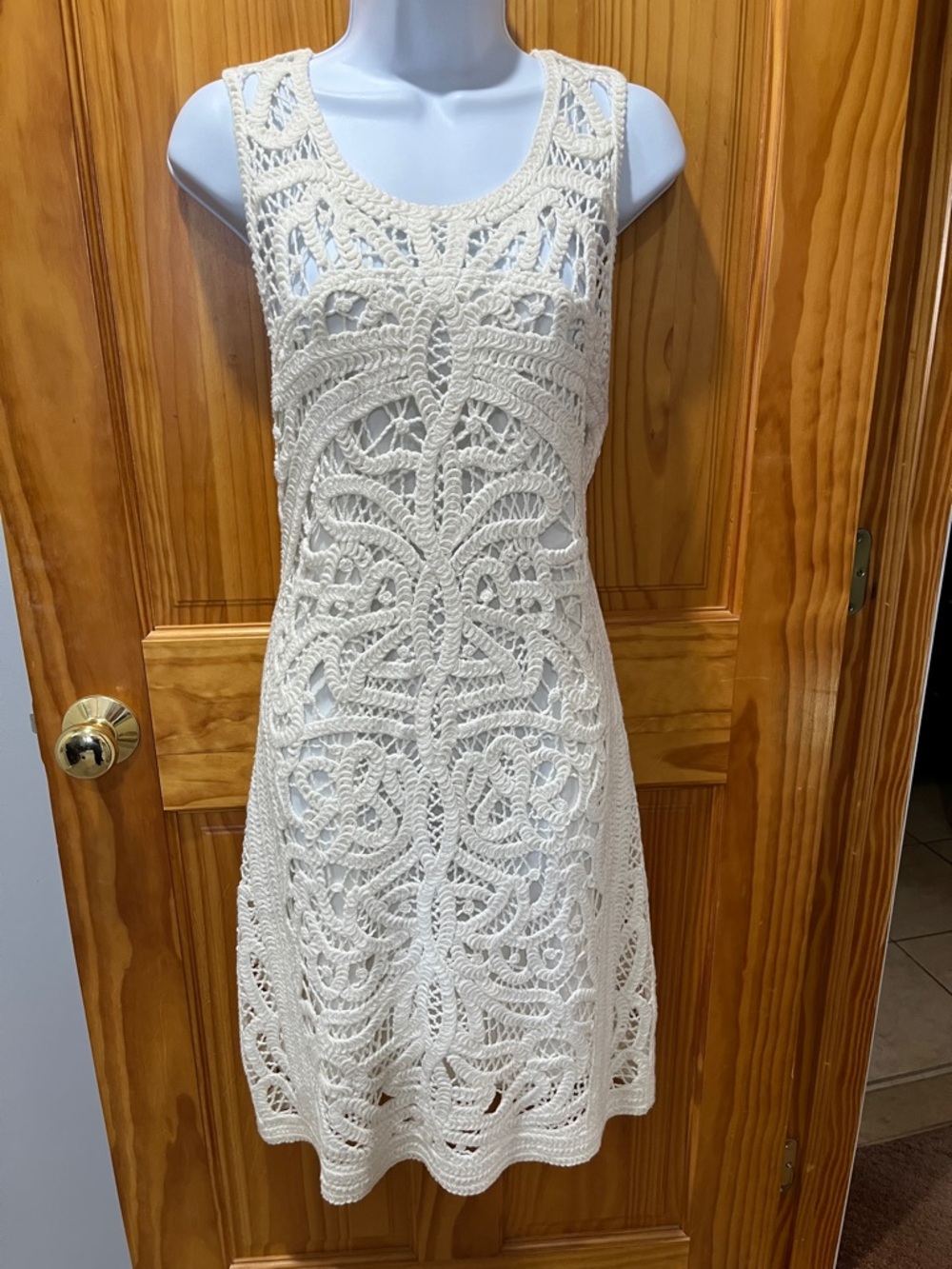 Beautiful Boston Proper Crochet Dress